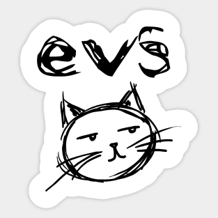 EVS 1 Sticker